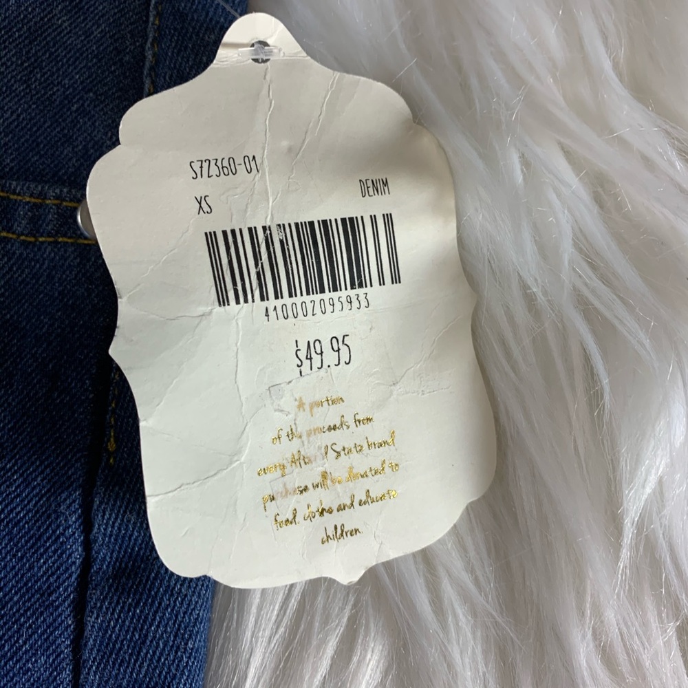 ALTAR’D STATE JEAN SKIRT - Picture 4 of 6